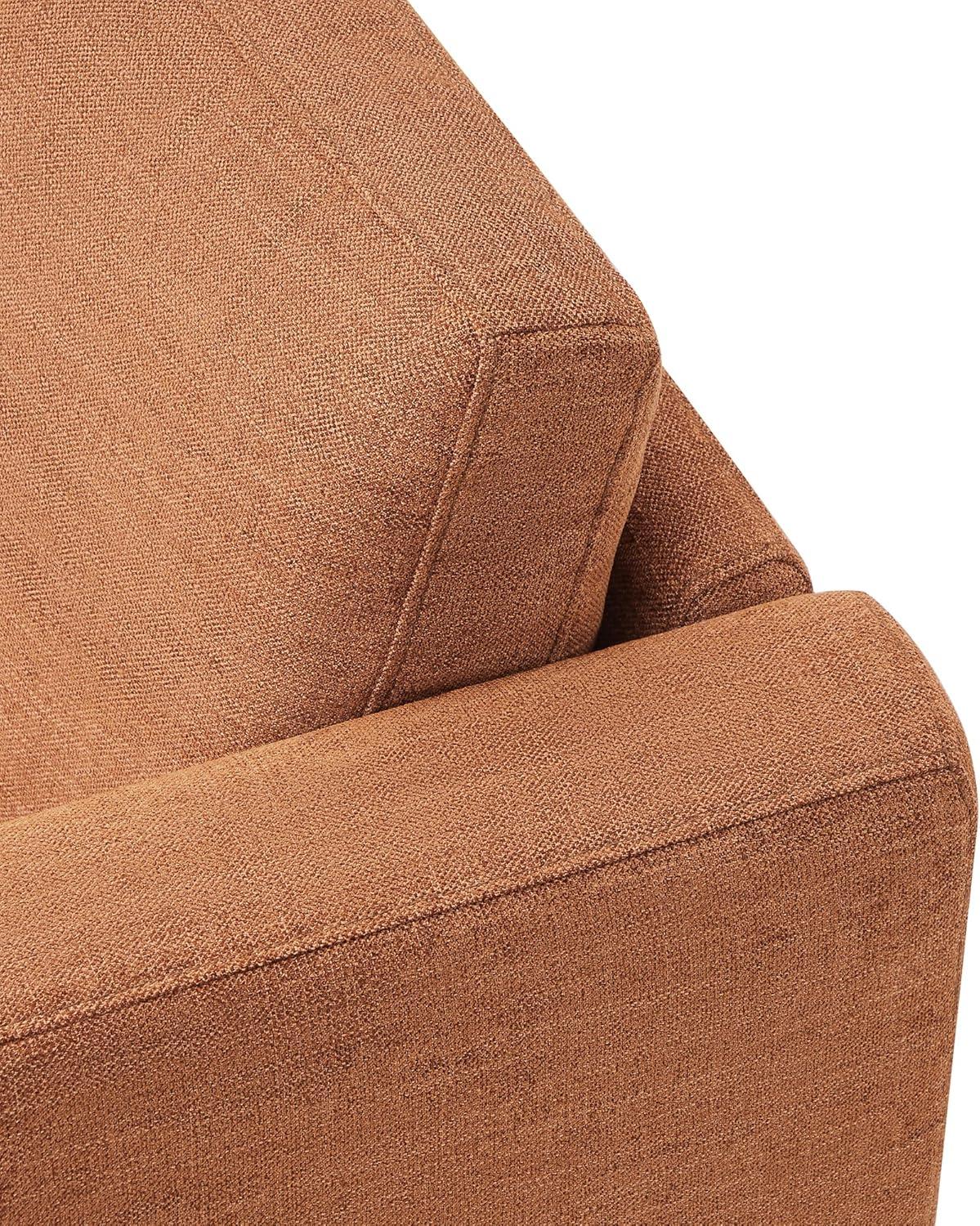 image:imageCHITA Oversized Modular Sectional Sofa FSC Certified L Shaped Couch Reversible Chaise Modular Sectional Couch for Living Room112 inch Width 4 Seat Modular Sofa with Storage Ottoman Moss GreenTerracotta