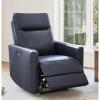 Genuine Leather in Navy Blue