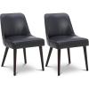 Black in Pu Leather