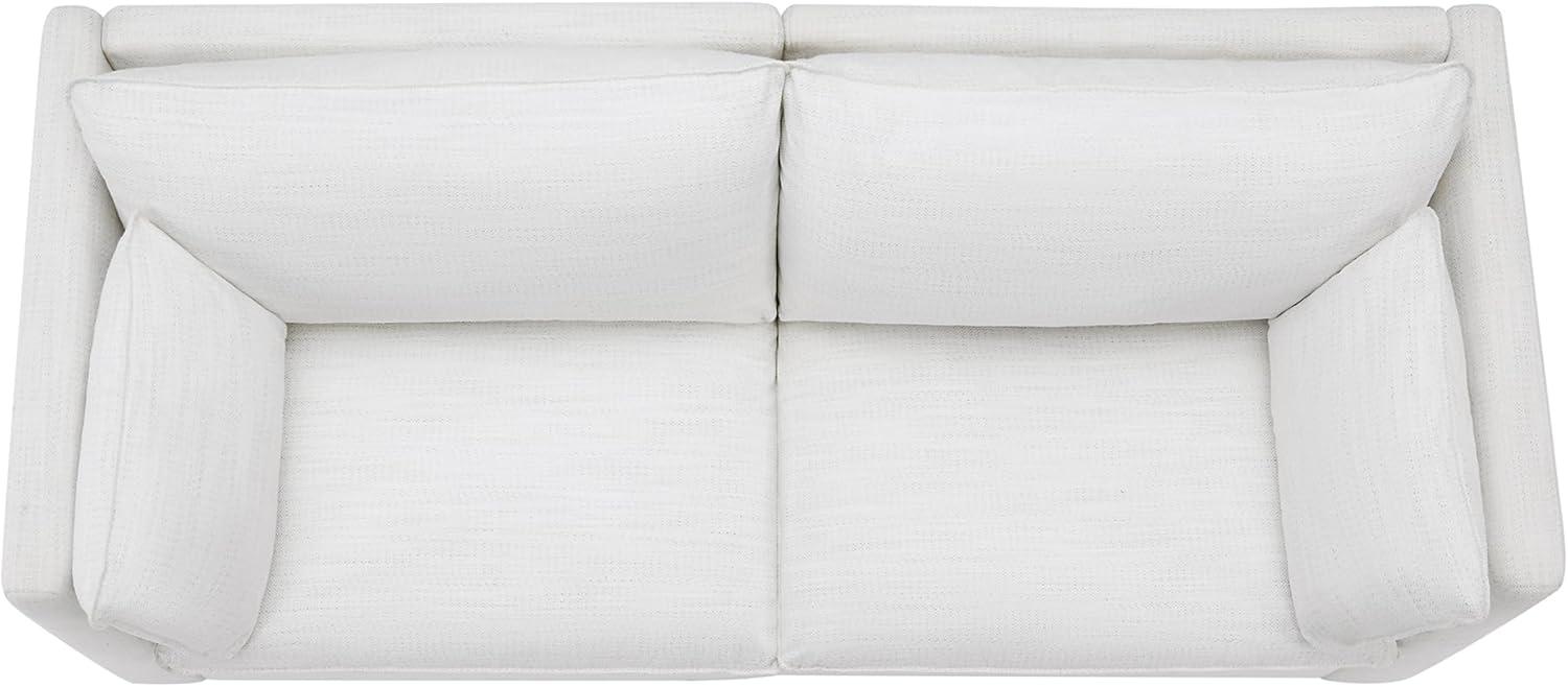 image:imageCHITA Luxury Oversized VShaped Sectional Modular Sofa Premium Down Filled Cloud Couch FSC Certified 107Width 6 Seat and 1 Middle Corner for Living Room CreamCream Loveseat