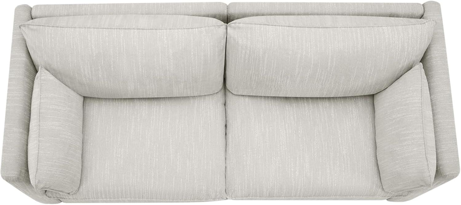 image:imageCHITA Luxury Oversized VShaped Sectional Modular Sofa Premium Down Filled Cloud Couch FSC Certified 107Width 6 Seat and 1 Middle Corner for Living Room CreamSnow Loveseat