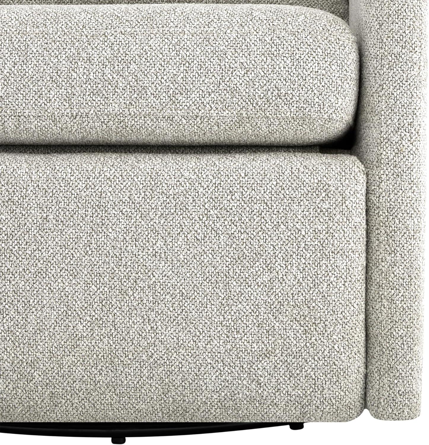 image:imageCHITA Swivel Accent Chair with Electric Footrests FSC Certified Upholstered Living Room Sofa Chair with Power Motor USB and TypeC Ports Light GreyLight Grey