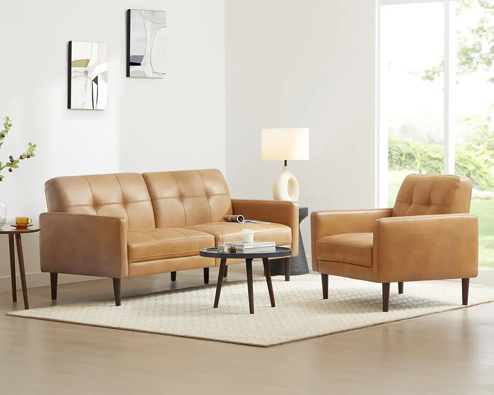 Sofa & Ottoman 2